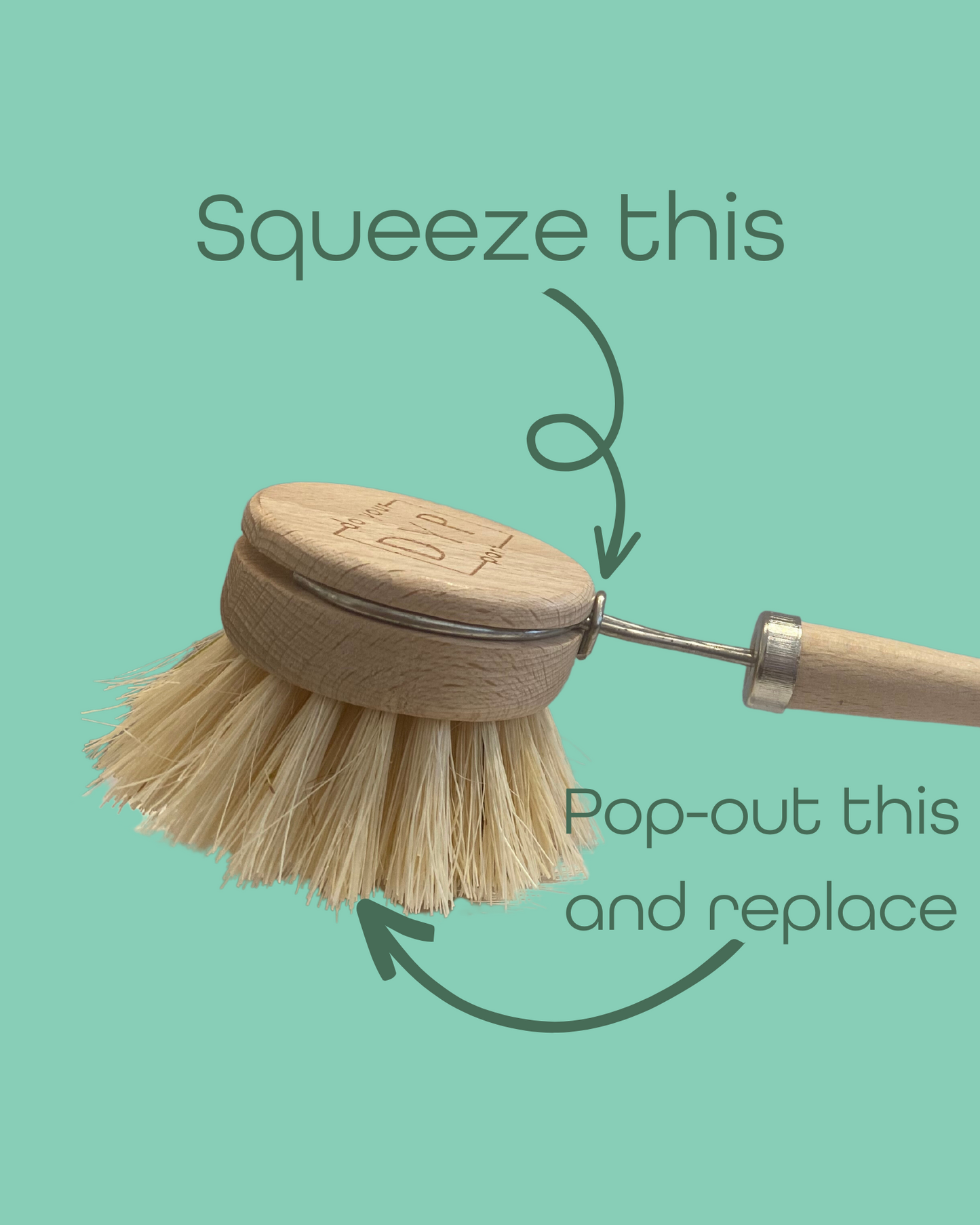 Kitchen Brush & Replaceable Head