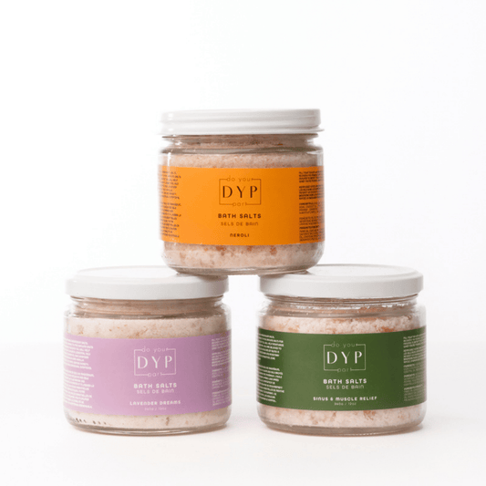 Bath Salt Gift Set – Three Scents