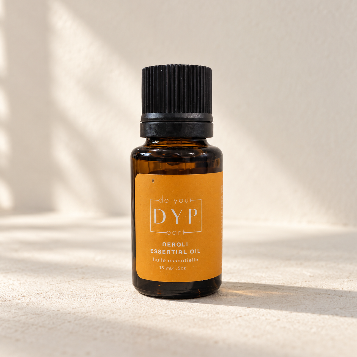 DYP Neroli Essential Oil, 15 mL amber glass bottle
