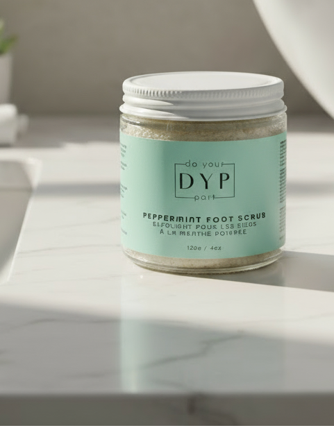 Peppermint Foot Scrub