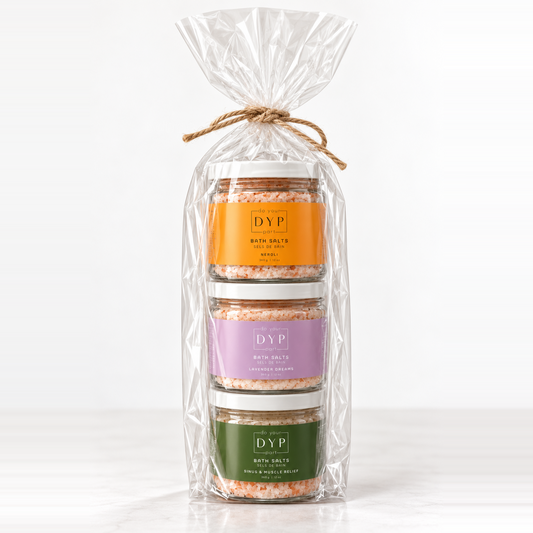 DYP Bath Salt Gift Set – three scents