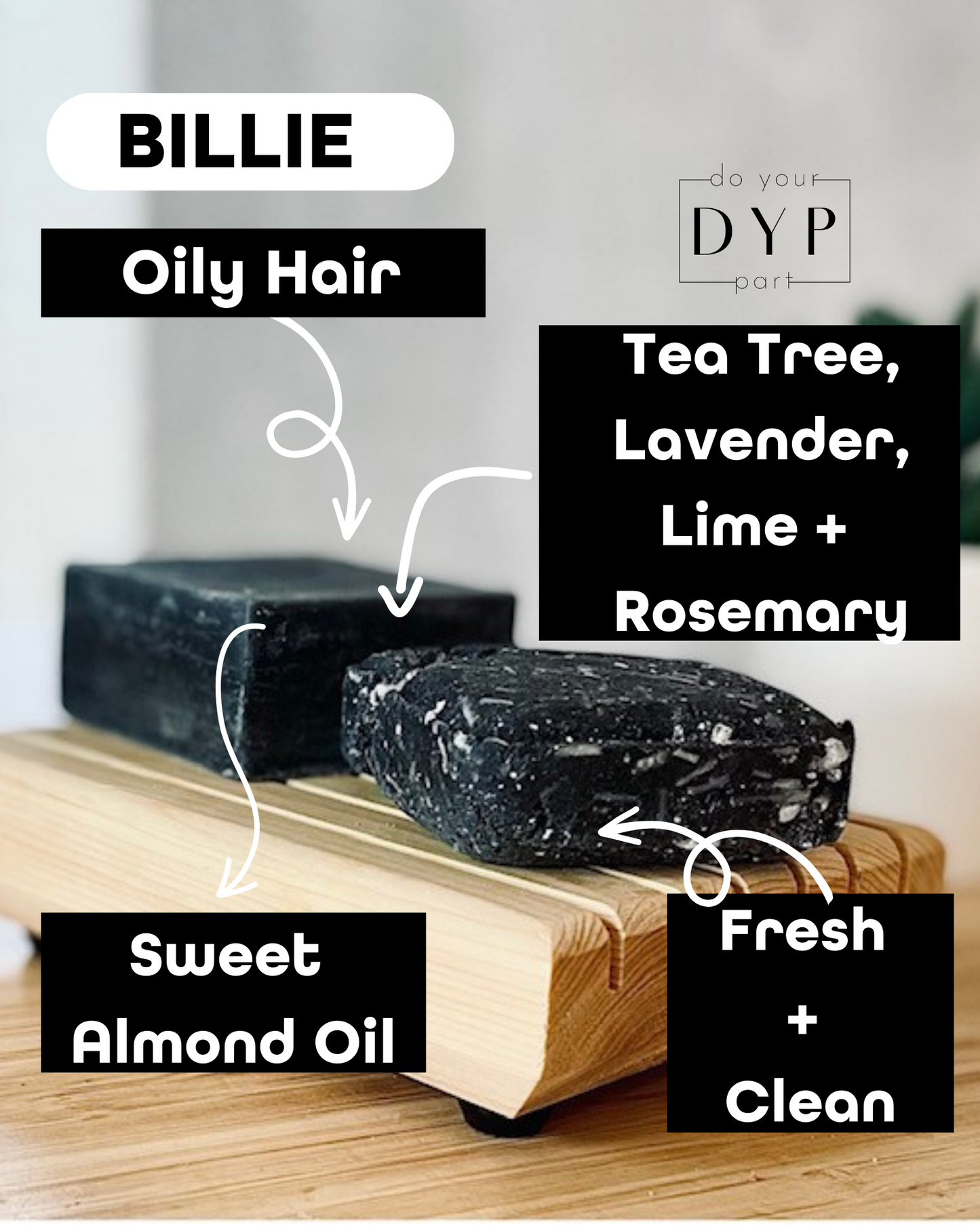 Billie Hair Bars for Oily Hair
