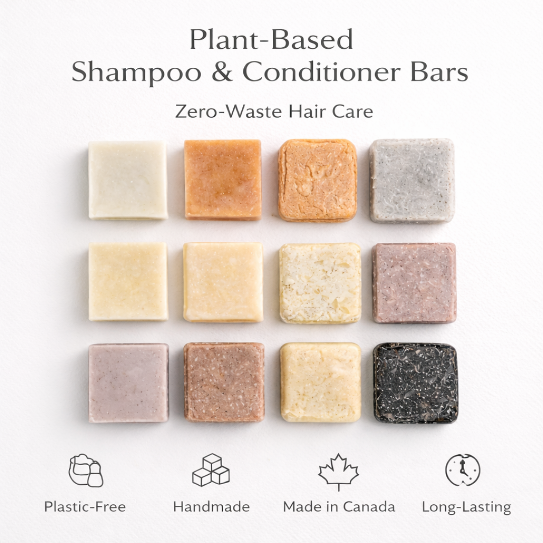 Plant Based Shampoo And Conditioner Bars